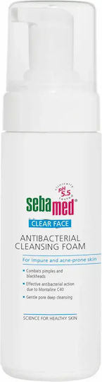 Sebamed Clear Face Antibacterial Foam Cleansing Face 150ml