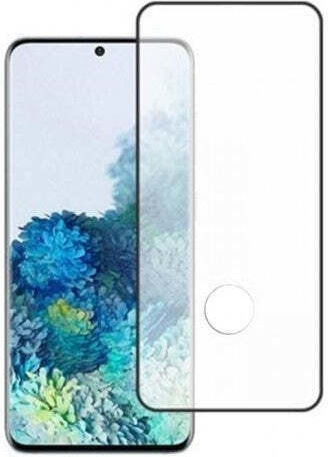 Пълно лепило Закалено стъкло Черен (Galaxy S21 Ultra 5G)