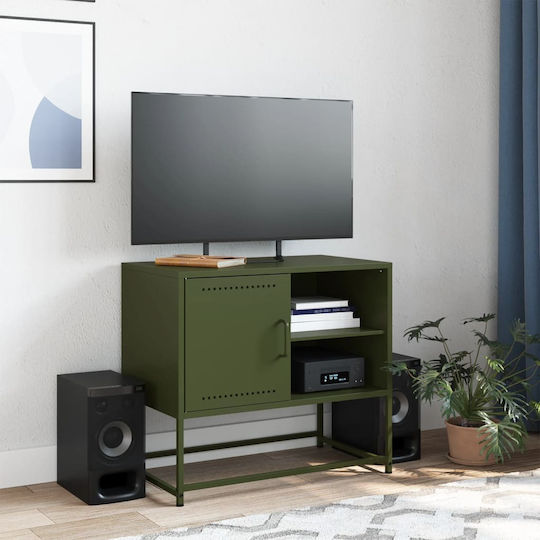 TV-Ständer Aus Metall Gelbe M100.5xT39xH60.5cm