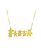 Goldsmith Necklace Family Gold Plated