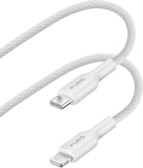 Puro USB-C zu Lightning Kabel Weiß 1.2m