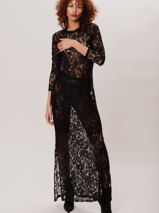 Collectiva Noir Maxi Dress Black