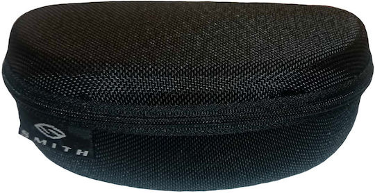 Smith Optics Brillentasche Halbhart mit Reißverschluss Schwarze