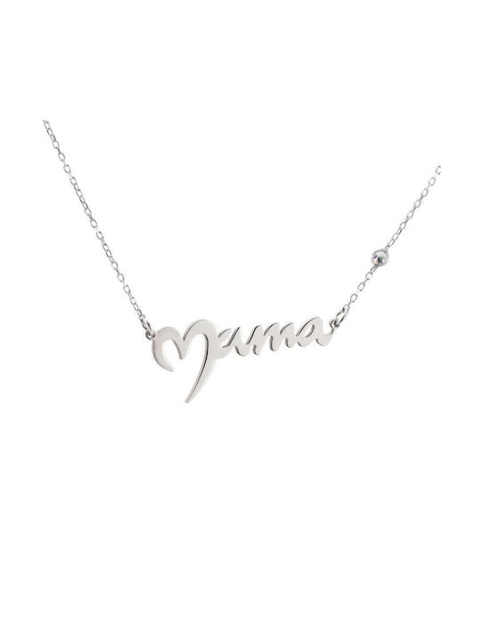 Goldsmith Necklace Mum from Silver