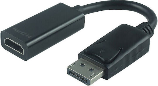 Adaptor Premiumcord Displayport la HDMI Masculin-Feminin Suport 3D 4K*2K@30Hz 20 cm