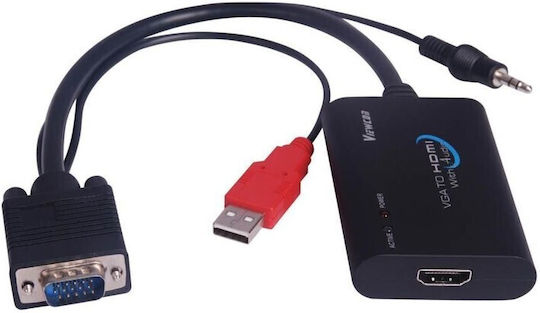 Premiumcord Vga+audio To Hdmi Converter