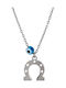 Goldsmith Halskette Bogen aus Silber