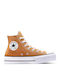 Chuck Taylor All Star Lift Platform Γυναικεία Μποτάκια Καφέ