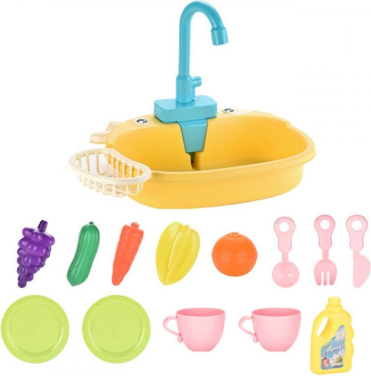 Giggles & Co. Giggles & Co. Little Helper's Sink Yellow for 3+ Years