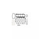 Head Gasket Set Fiat 500 312 1.4 2007 Present Corteco 417129p