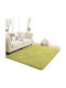 Rug Rectangular Shaggy Green