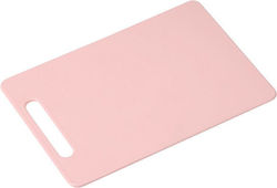 Kesper Rectangular Plastic Chopping Board Pink 24x15cm