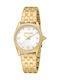 Just Cavalli Animalier Women's Watch with Gold Metal Bracelet