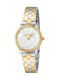 Just Cavalli Glam Γυναικείο Ρολόι 28mm Μπαταρίας με Χρυσό Μεταλλικό Μπρασελέ