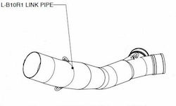 Akrapovic Съединител за изпускателна система на мотоциклет