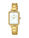 Casio Women's Watch with Gold Metal Bracelet