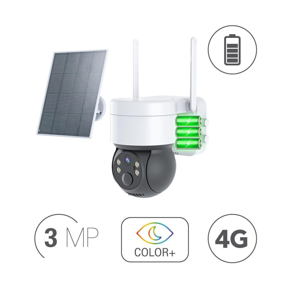 EOS SPD-300SOL/4G IP Surveillance Camera 4G Full HD+ 3MP Waterproof ...