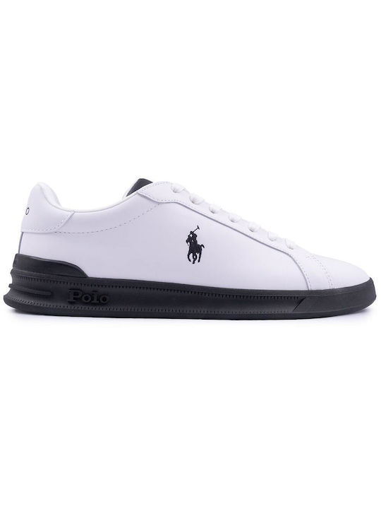 Ralph Lauren 100% Ανδρικά Sneakers Λευκά