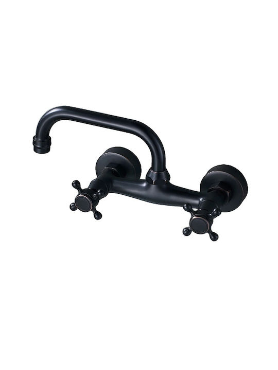 Kitchen Faucet Wall Black