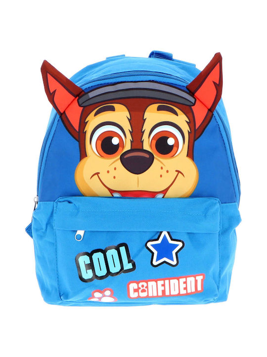 Paw Patrol Σχολική Τσάντα Πλάτης Νηπιαγωγείου Μπλε