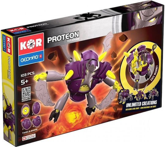 Geomag Μαγνητικό Παιχνίδι Κατασκευών Set 103 για Παιδιά 3+ Ετών