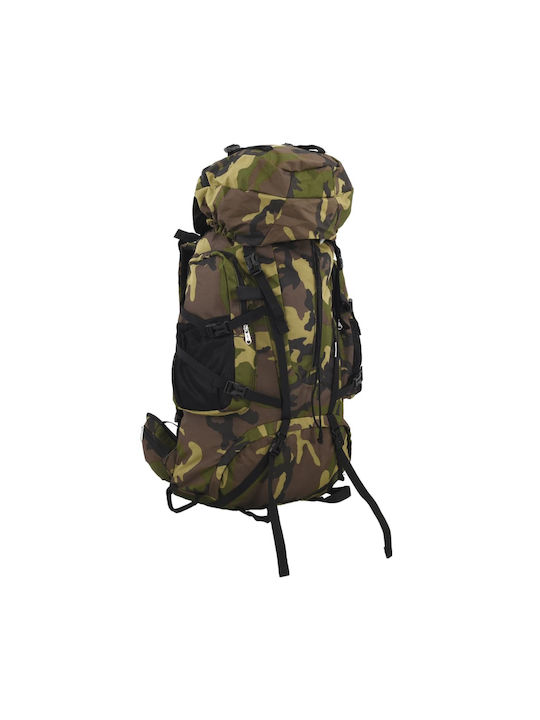 vidaXL Men's Fabric Backpack Waterproof Green