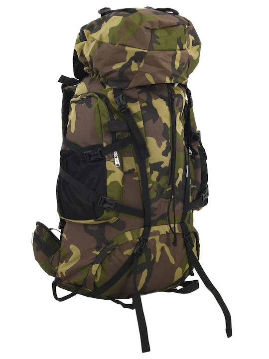 vidaXL Backpack Αδιάβροχο 60lt Πράσινο