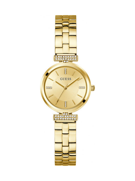 Guess Array Γυναικείο Ρολόι 28mm Μπαταρίας με Χ...