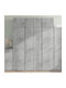 Double Door Wardrobe Gray 70x42.5x225cm
