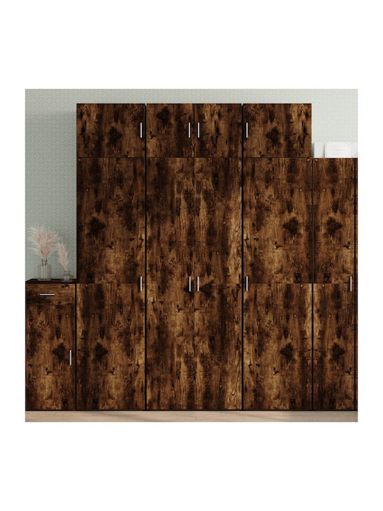 Double Door Wardrobe Brown 70x42.5x225cm