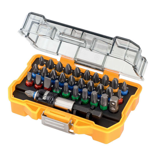 DEWALT Σετ 32 Μύτες Κατσαβιδιού Αστέρι / Σταυρός