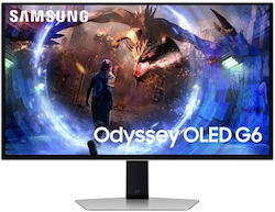 Samsung Odyssey G6 S27DG600EUX OLED HDR Monitor 27" QHD 2560x1440 360Hz with Response Time 0.3ms GTG