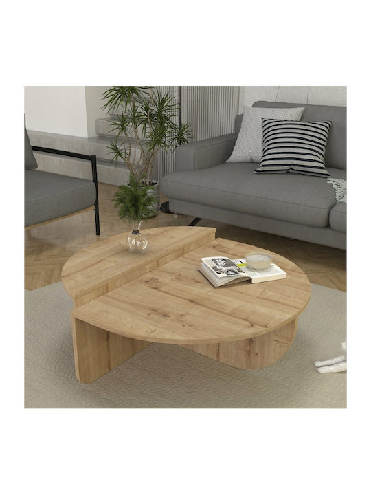 Round Coffee Table Nilvia L85xW85xH35cm