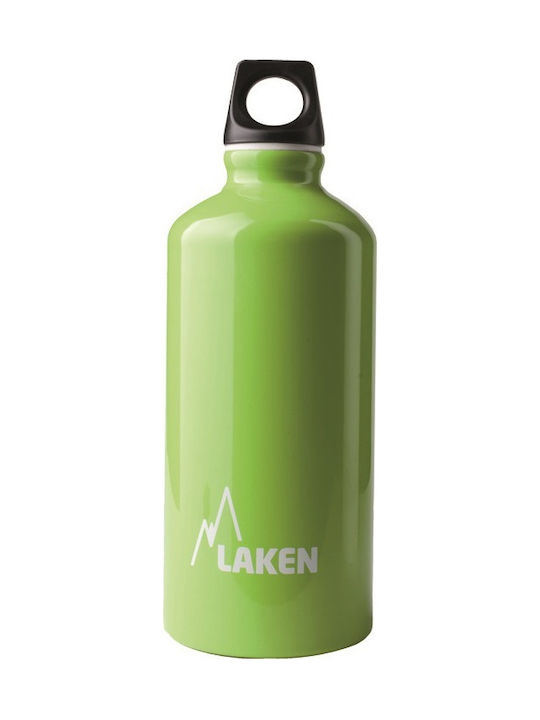 Laken Futura Water Bottle Aluminum 600ml Green