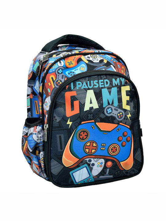 Back Me Up Game Schulranzen Rucksack Kindergarten in Schwarz Farbe 12Es