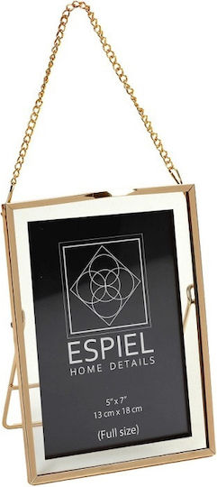 Espiel Metallic Photo Frame with Gold Frame