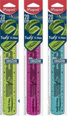 Maped Ruler 20cm Twist N