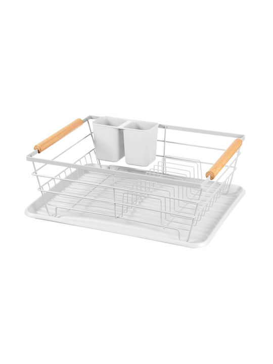 Brunbeste Отцедник За Мивка От Метал Бял 43x32x14см