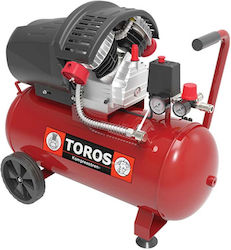 Toros Κομπρεσέρ Αέρος 3hp / 50lt Toros Κομπρεσέρ Αέρος 3hp / 50lt
