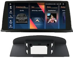 Sistem Audio Auto pentru BMW Seria 5 / E60 / E61 / E63 / E90 / E91 / E92 (Bluetooth/USB/WiFi/GPS/Apple-Carplay) cu Ecran Tactil 10.33"