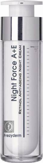 Frezyderm Night Force A+E Нощен Крем За Лице За Хидратация Против Стареене И Стягане На Кожата С Ретинол И Витамин E 50ml