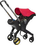 Adjustable 3 in 1 Baby Stroller Suitable for Newborn Red