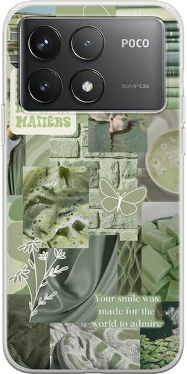 Transparent Silicone Aesthetic Green Xiaomi Poco F6 Pro 5g Flexible Tpu