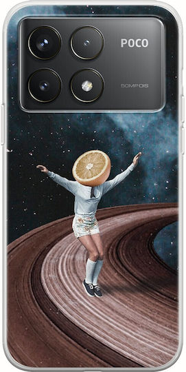 Jumping Oranges In My Head Xiaomi Poco F6 Pro 5g Flexible Tpu Transparent Silicone
