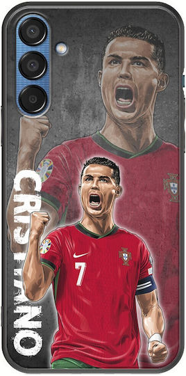 Euro 2024 Cristiano Ronaldo Samsung Galaxy M15 5g Negru Tpu Silicon Negru