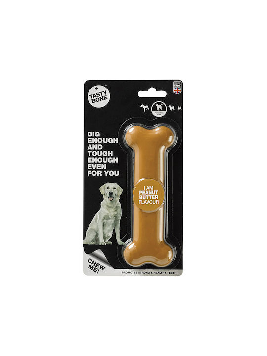 Tasty Bone Peanut Butter Fabric Dog Toy Bone Tasty Bone Peanut Butter Fabric Dog Toy Bone
