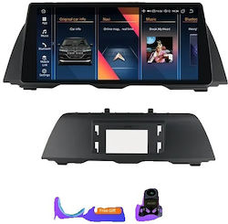 Sistem Audio Auto pentru BMW Serie 5 (F10) / Seria 5 / F10 / F11 2011-2016 (Bluetooth/USB/WiFi/GPS/Apple-Carplay/Android-Auto) cu Ecran Tactil 10.33"