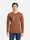 Paco & Co Herren Sweatshirt Braun