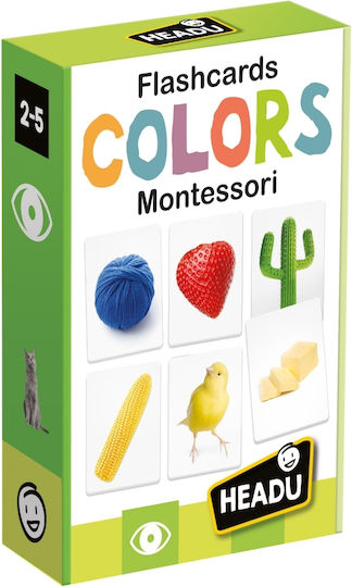 Headu Let's Learn Colors Montessori Joc Educațional de Cunoștințe pentru 2-5 Ani
