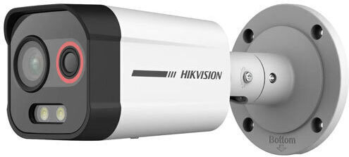 Hikvision DS-2TD2608-1/QA IP Термални Камера за наблюдение Full HD+ 4MP Водоустойчива с Микрофон
